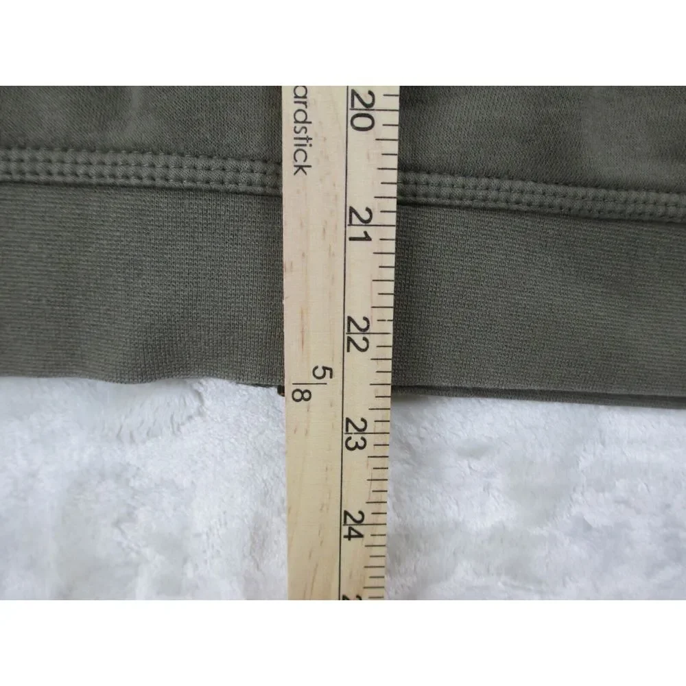 Nike Sweater Womens Extra Large Green Hooded Spell Out Zip Swoosh Casual Ladies*